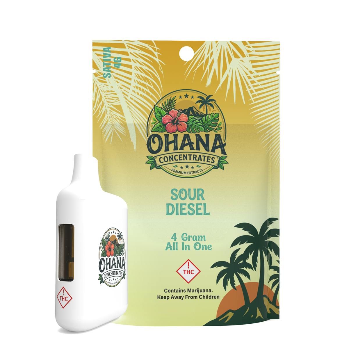 Sour Diesel (S) - 4g All-In-One - Ohana