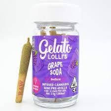 Gelato - Grape Soda – Indica - Infused Preroll - 5 Pack - 3g