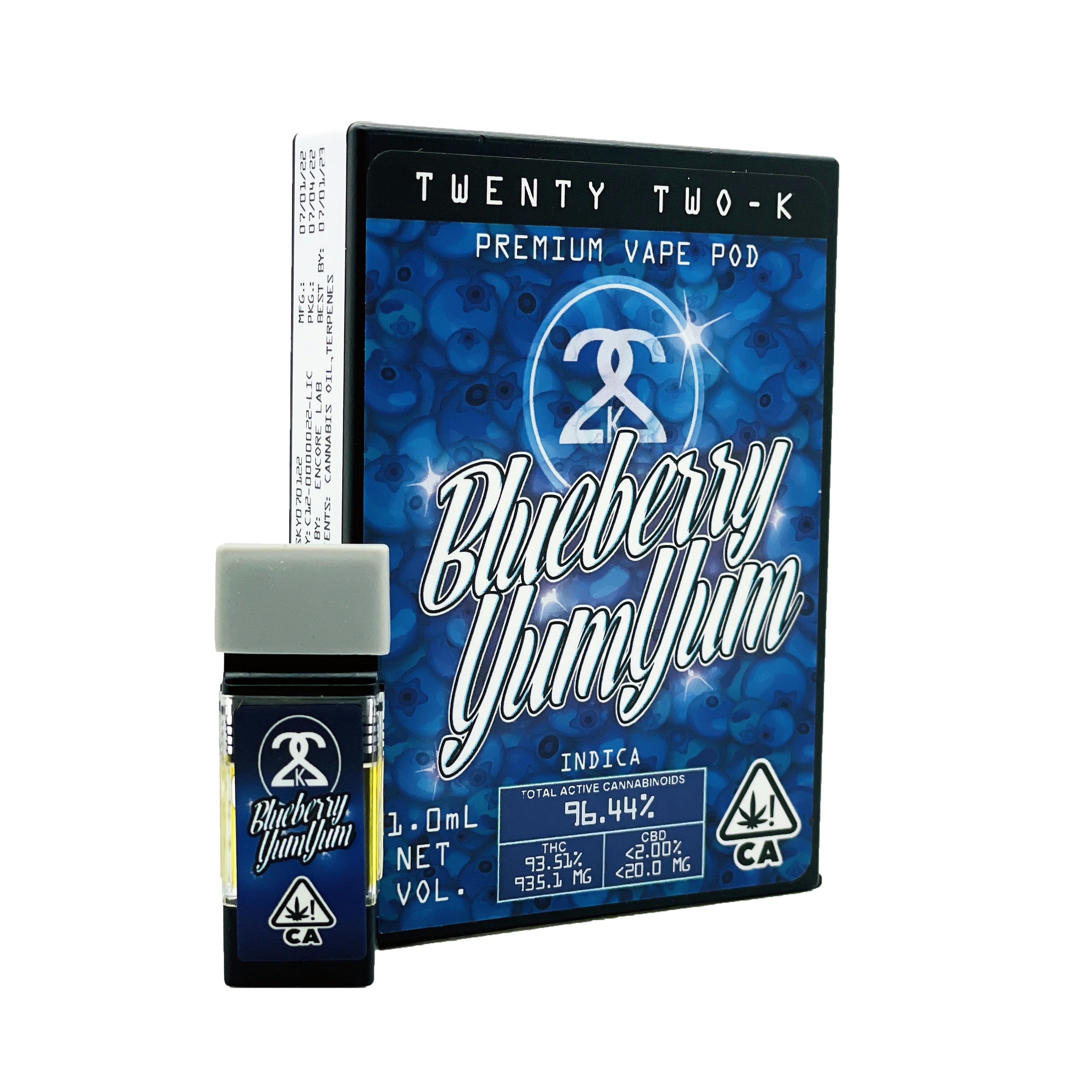 22K -: Blueberry Yum Yum