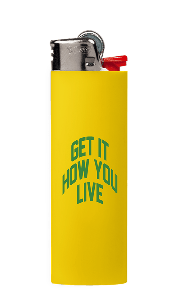 Flowery Lighter - Yellow GIHYL at The Flowery Dispensary Melbourne