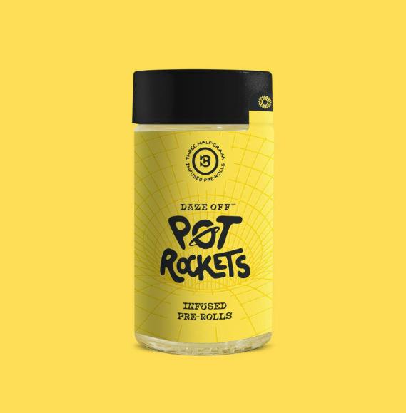 Daze Off 2.5g Pot Rockets - FSHO Infused Multi-Pack Pre-Roll - Mind Games 5 x