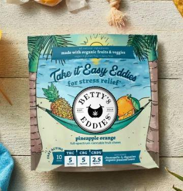 Betty's Eddies 50mg Fruit Chews - Watermelon 50mg x 1