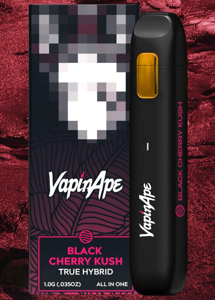 VapinApe 1g All-In-One Vape - Black Cherry Kush