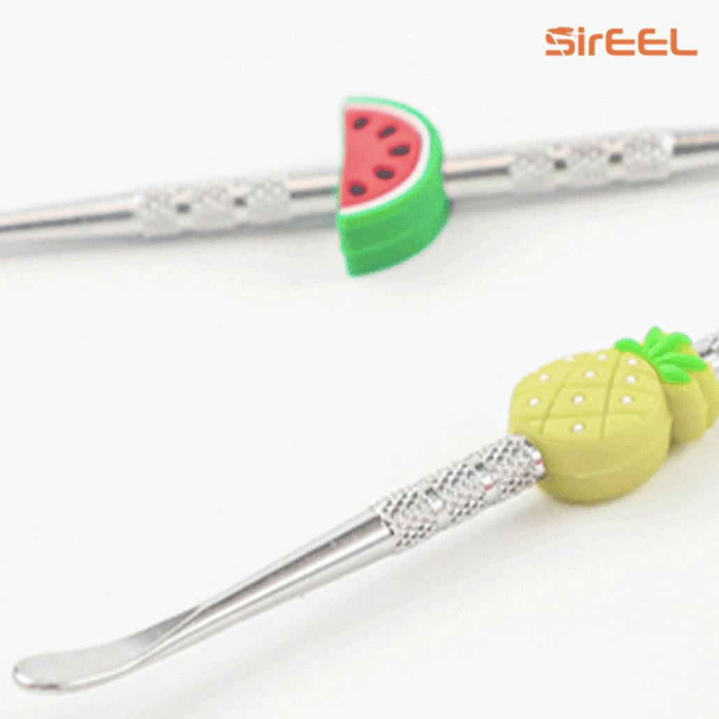 SirEEL Fruit Steel Dab Tool - Assorted Fruits