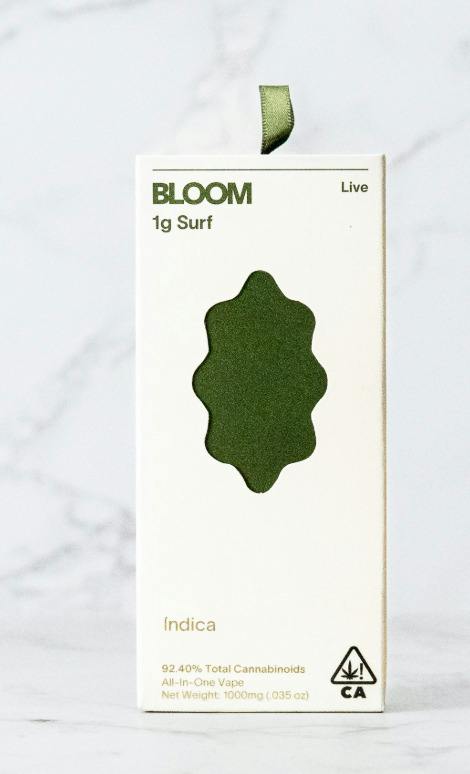 Bloom 1g Live Resin All-In-One Vape - Pink Kush
