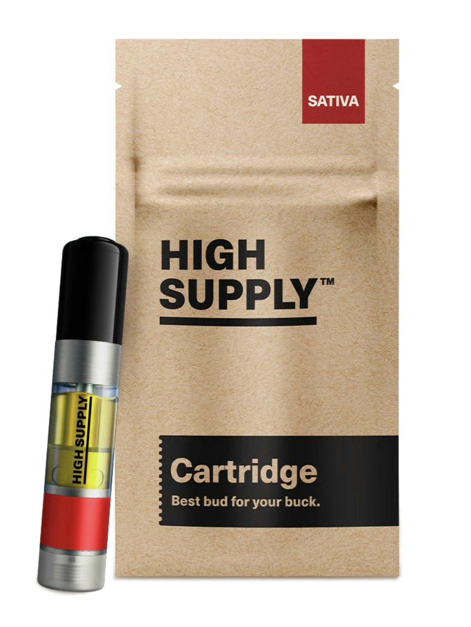 High Supply .5g Cartridge - Strawberry Cough