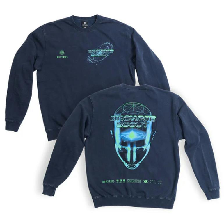 Rythm Brownie Scout Space Crewneck - XL