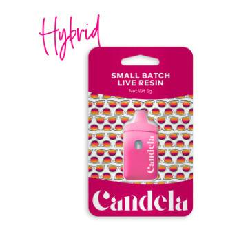 Candela 1g Live Resin All-In-One Vape - Orange ZKZ