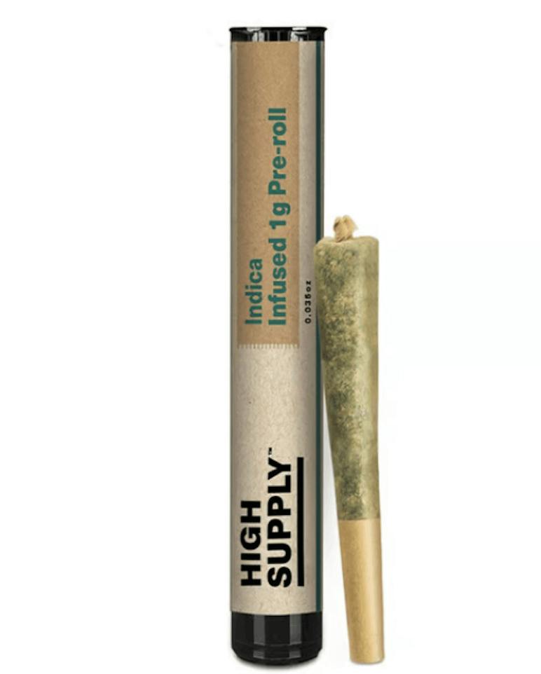 High Supply Infused 1g Preroll - LA Kush Cake