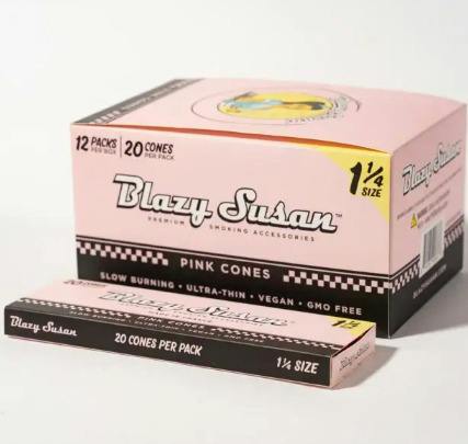 Blazy Susan - BULK Pink Cones, 78mm (1 1/4), 20 Cones