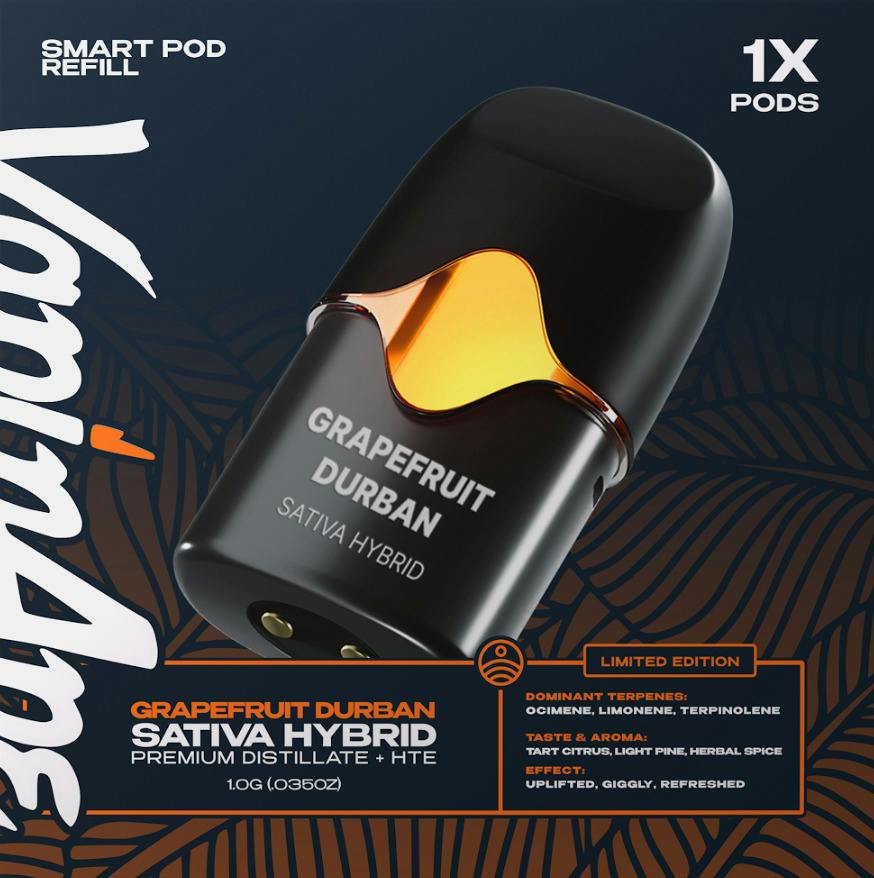 VapinApe 1g Pod - Grapefruit Durban