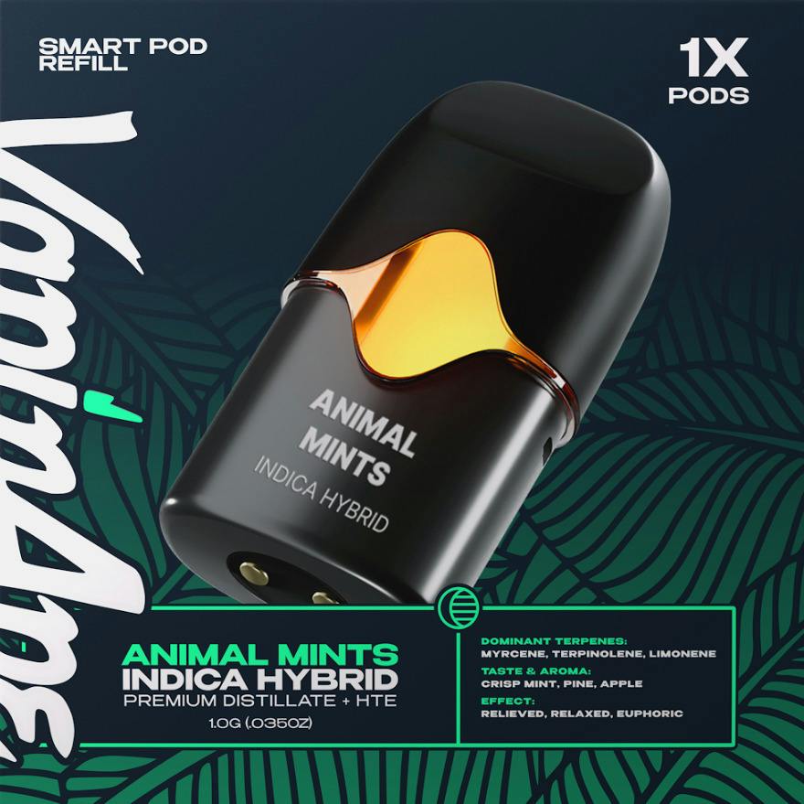 VapinApe 1g Pod - Animal Mints