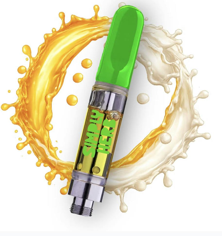 Simply Herb 1g Cartridge - Orange Creamsicle