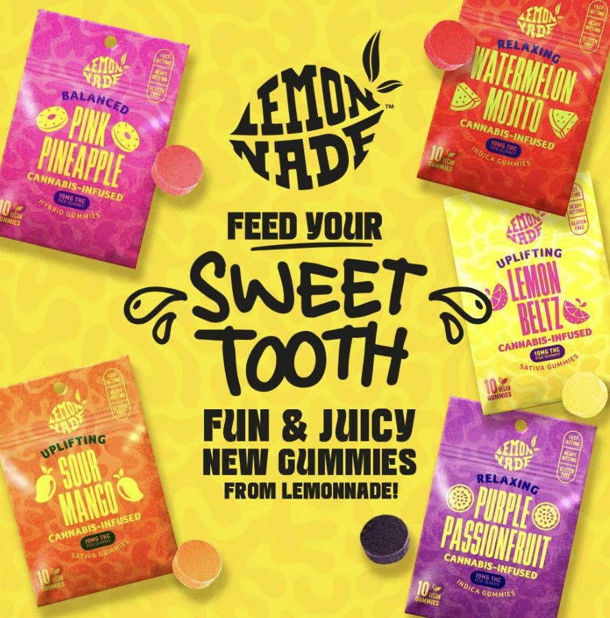 LemonNade 100mg Gummies - Watermelon Mojito