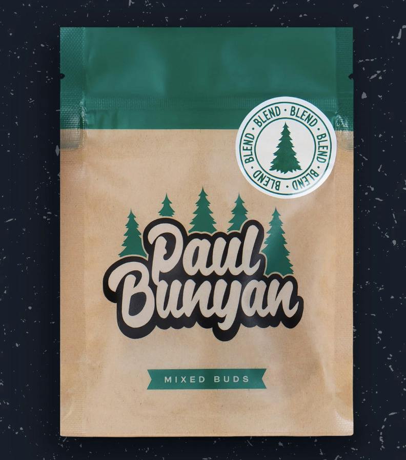 Paul Bunyan 28g Prepack - Bubble Gummiez