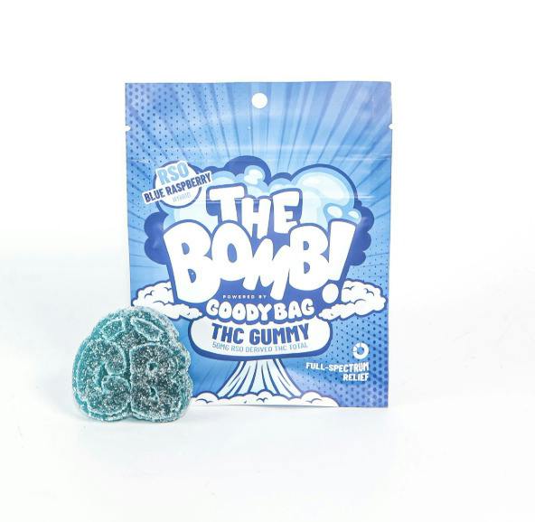 Goody Bag 100mg RSO Bomb - Blue Raspberry