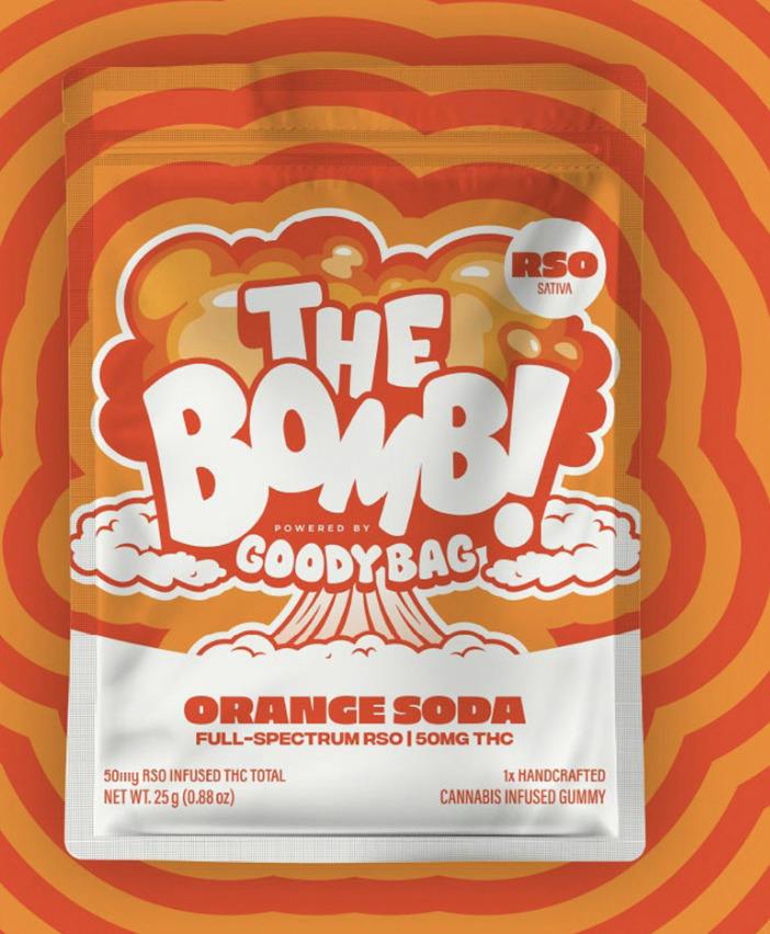 Goody Bag 100mg RSO Bomb - Orange Soda