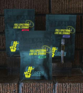 Good Green 1g Full Spectrum Oil Syringe - Hybrid