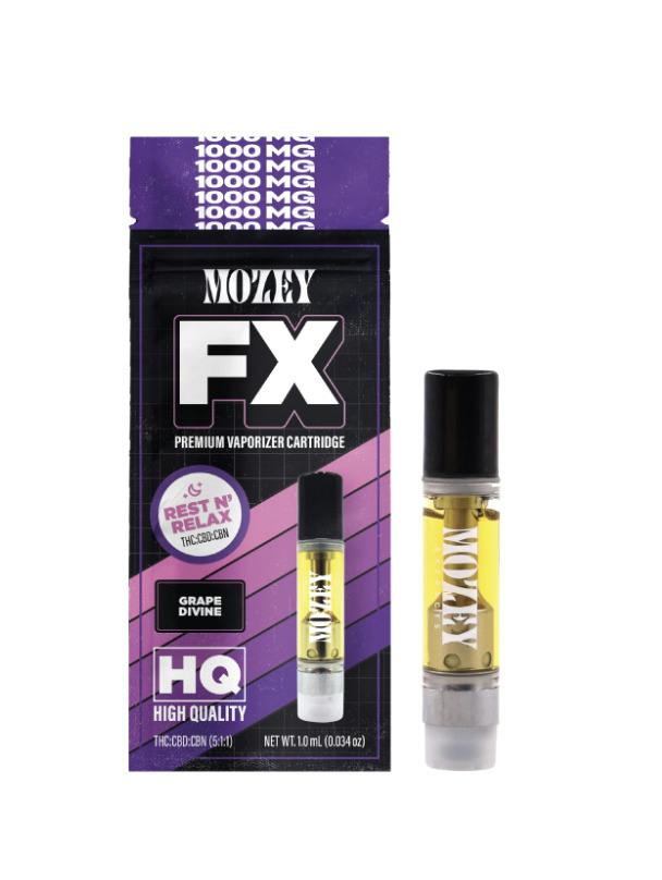 Mozey FX 1g Cartridge - Grape Divine