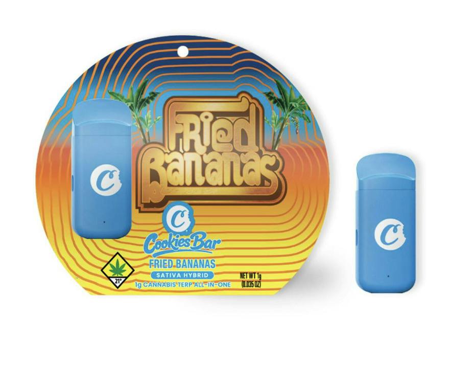 Cookies 2g All-In-One Vape - Fried Bananas