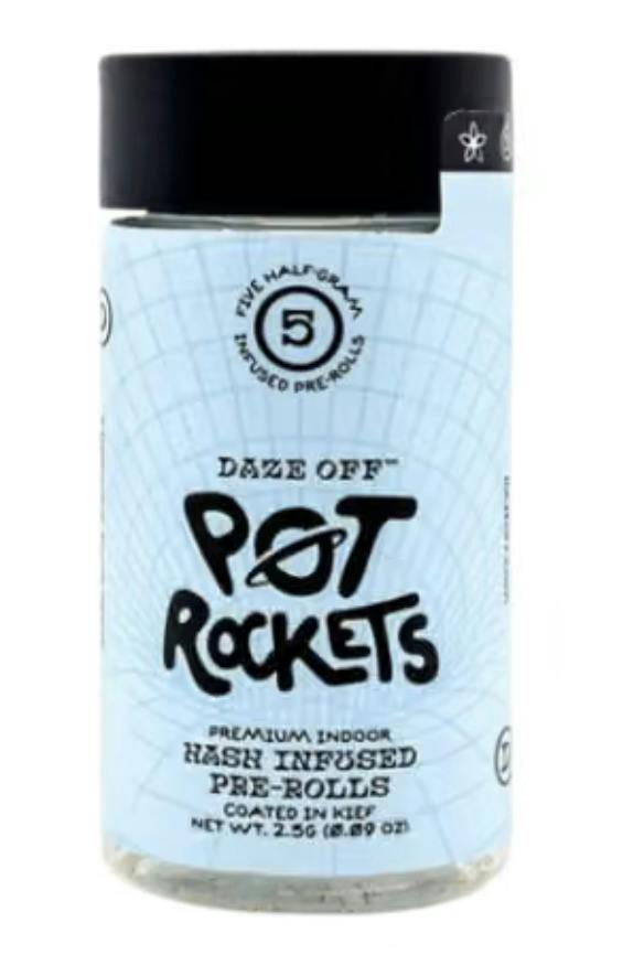 Daze Off 2.5g Pot Rockets - FSHO Infused Multi-Pack Pre-Roll - Winter Break 5 x