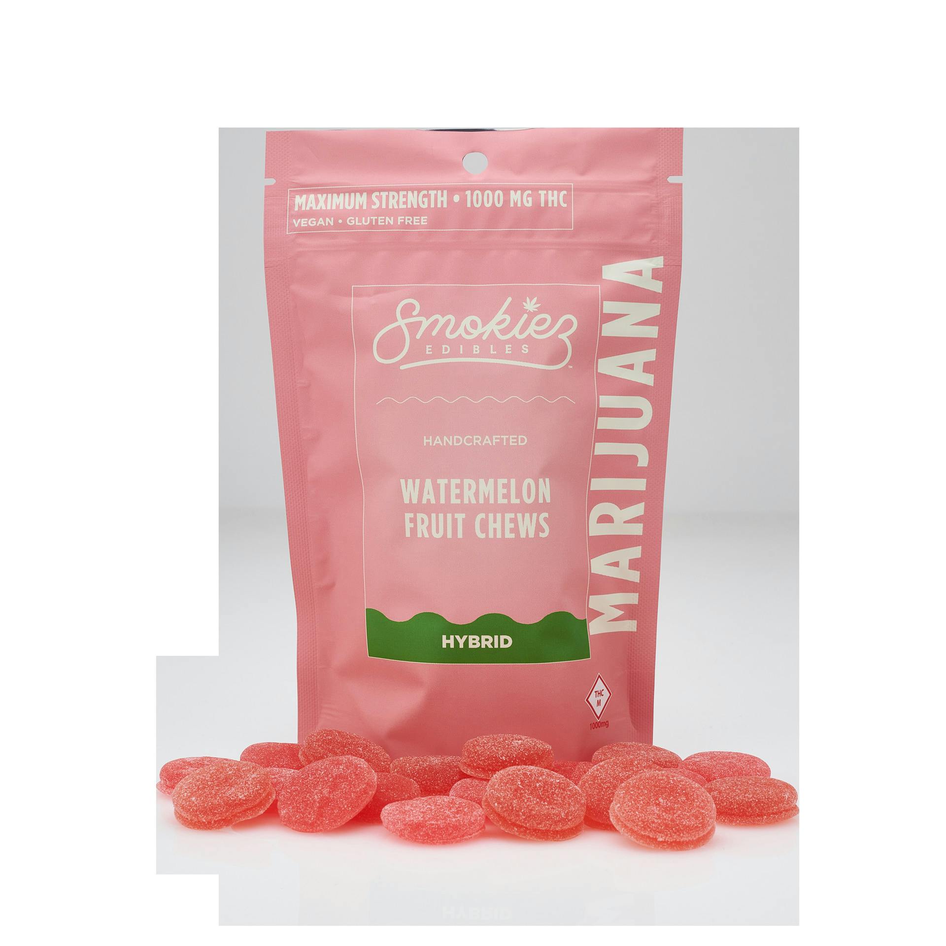 Smokiez: Gummies | Sweet Watermelon | Hybrid | 1000mg | 20pk