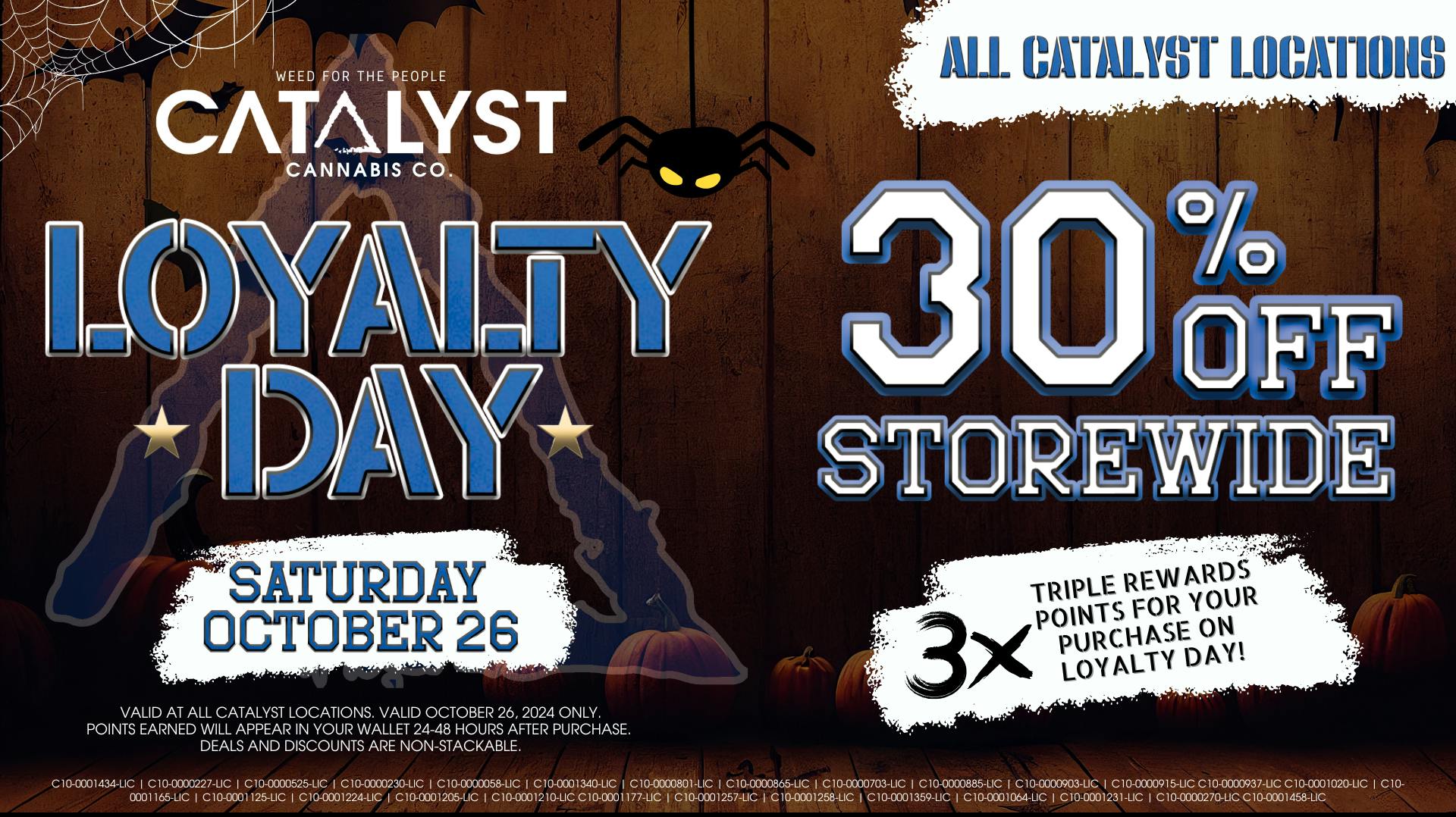 Catalyst Loyalty Day 30 Off at Catalyst Pomona Weedmaps
