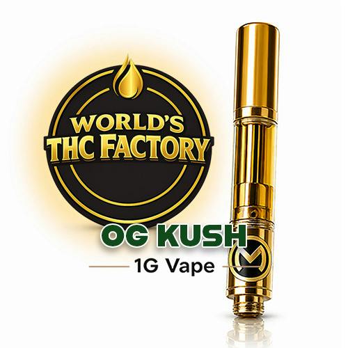 World THC Factory - 1.0g Vaporizer - OG Kush