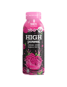 High Power Tea 12oz Raspberry 100mg