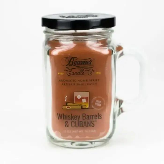 Beamer Candle Co. | Whiskey Barrels & Cubans | 12oz Candle