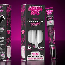 Bodega Boyz - Ceramic Tip Cone - White Paper