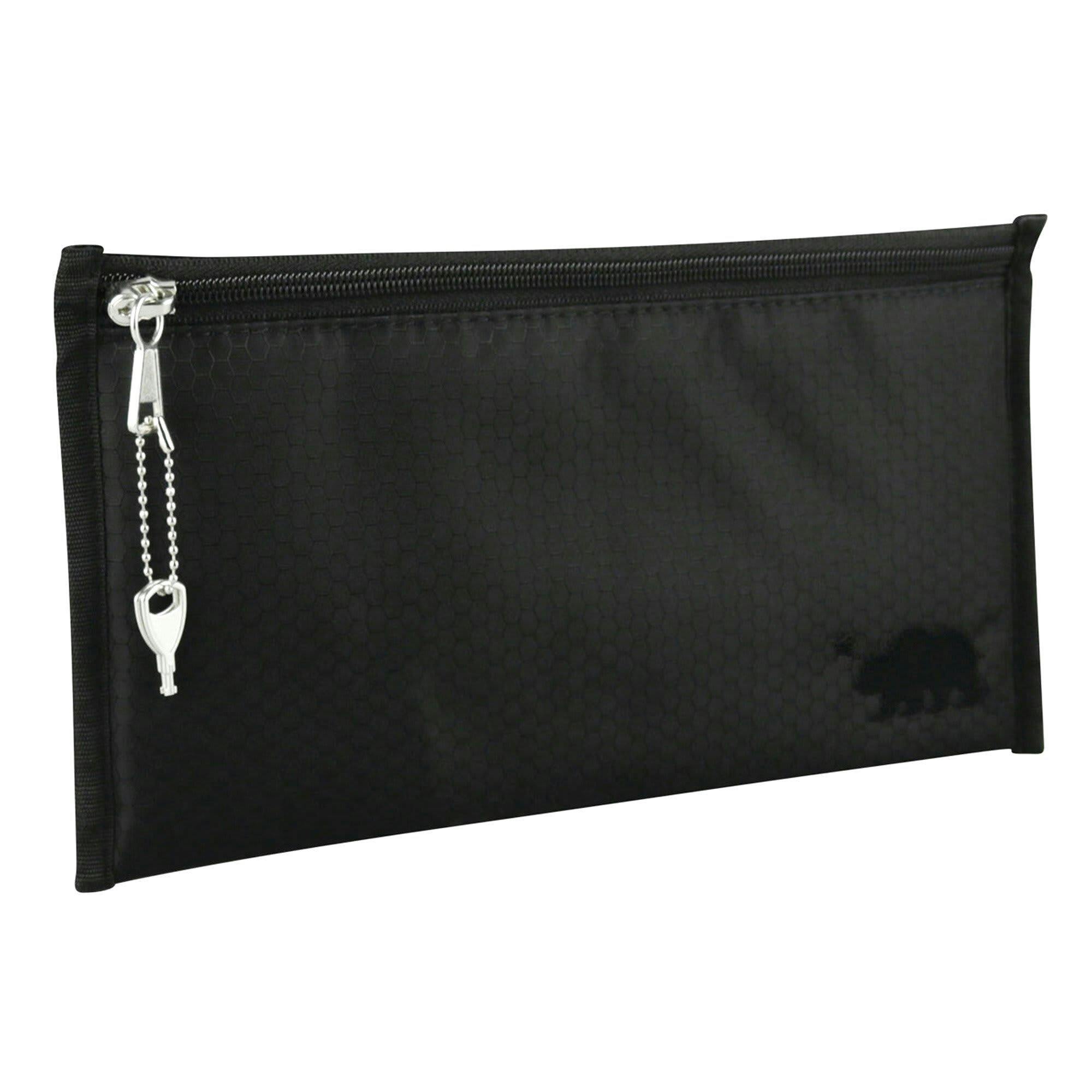 Cali Crusher Smell Proof Pouch w/ Lock 11" x 6" - Black