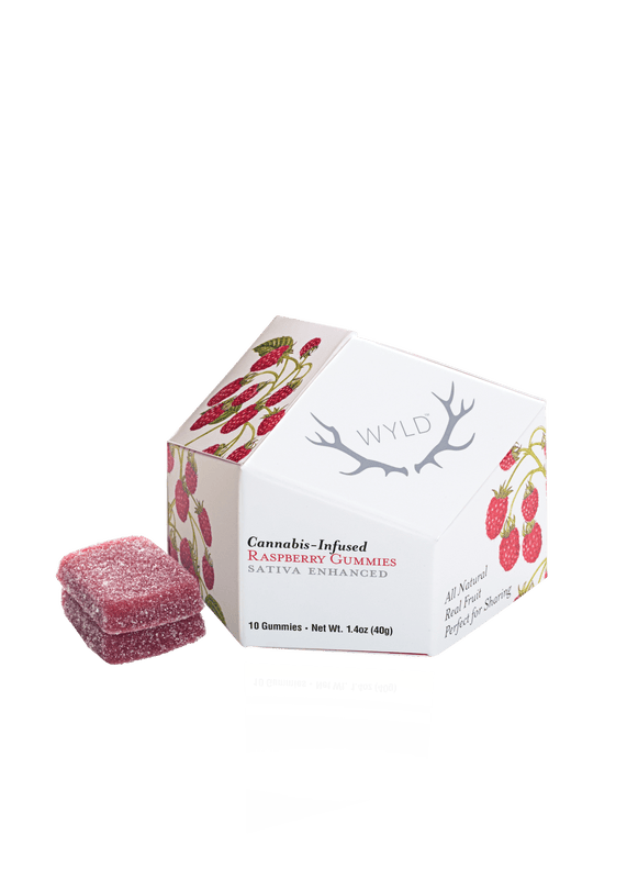 Gummies - Raspberry - Sativa - 100mg