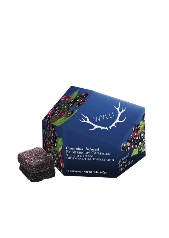Gummies - Elderberry - THC:CBN 2:1 - 100mg