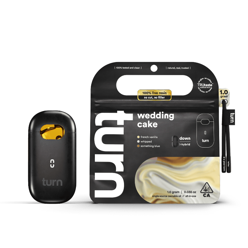 Turn -: Wedding Cake Turnone Down