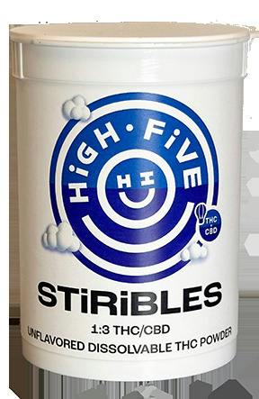 1:3 THC/CBD STiRiBLES Unflavored 20pk