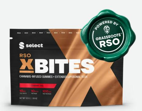 CHERRY PIE | 100 MG | RSO X-BITES | 10 PACK