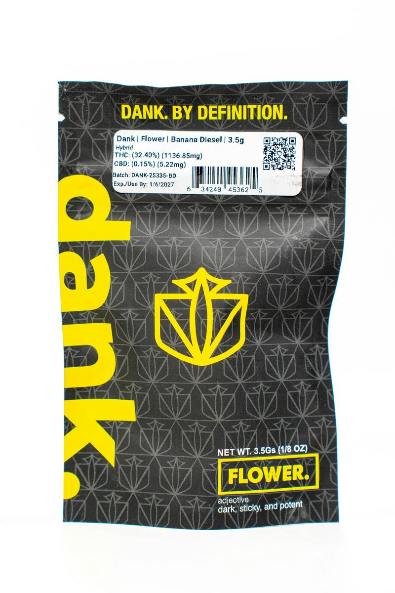 Dank | Flower | Banana Diesel | 3.5g