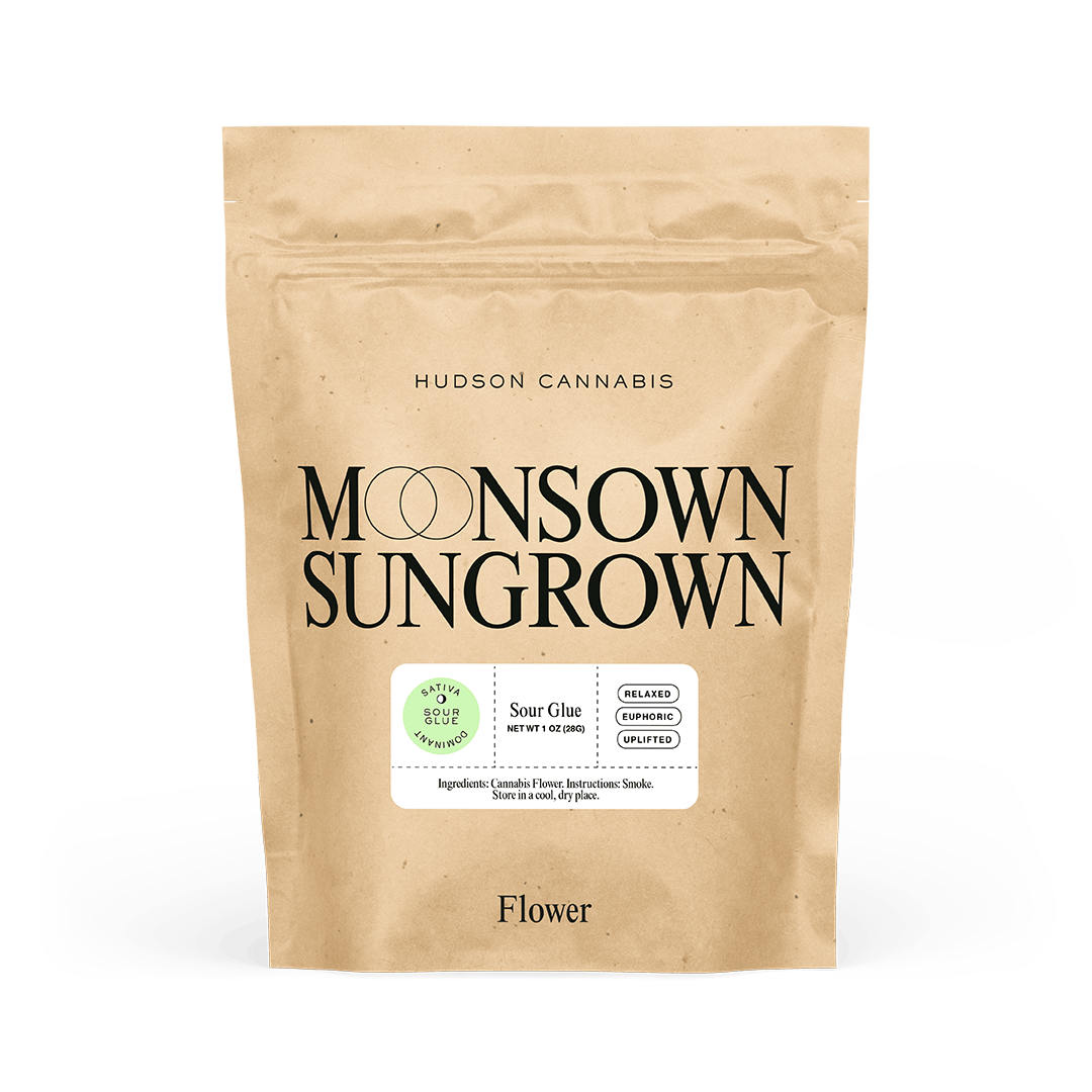 Hudson Cannabis | Flower pouch, 1OZ | Sour Glue [S]