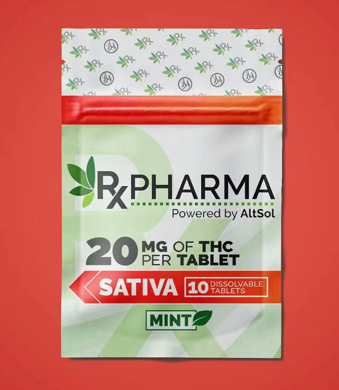 Rx Pharma Sativa Dissolvable Tablets (200mg)