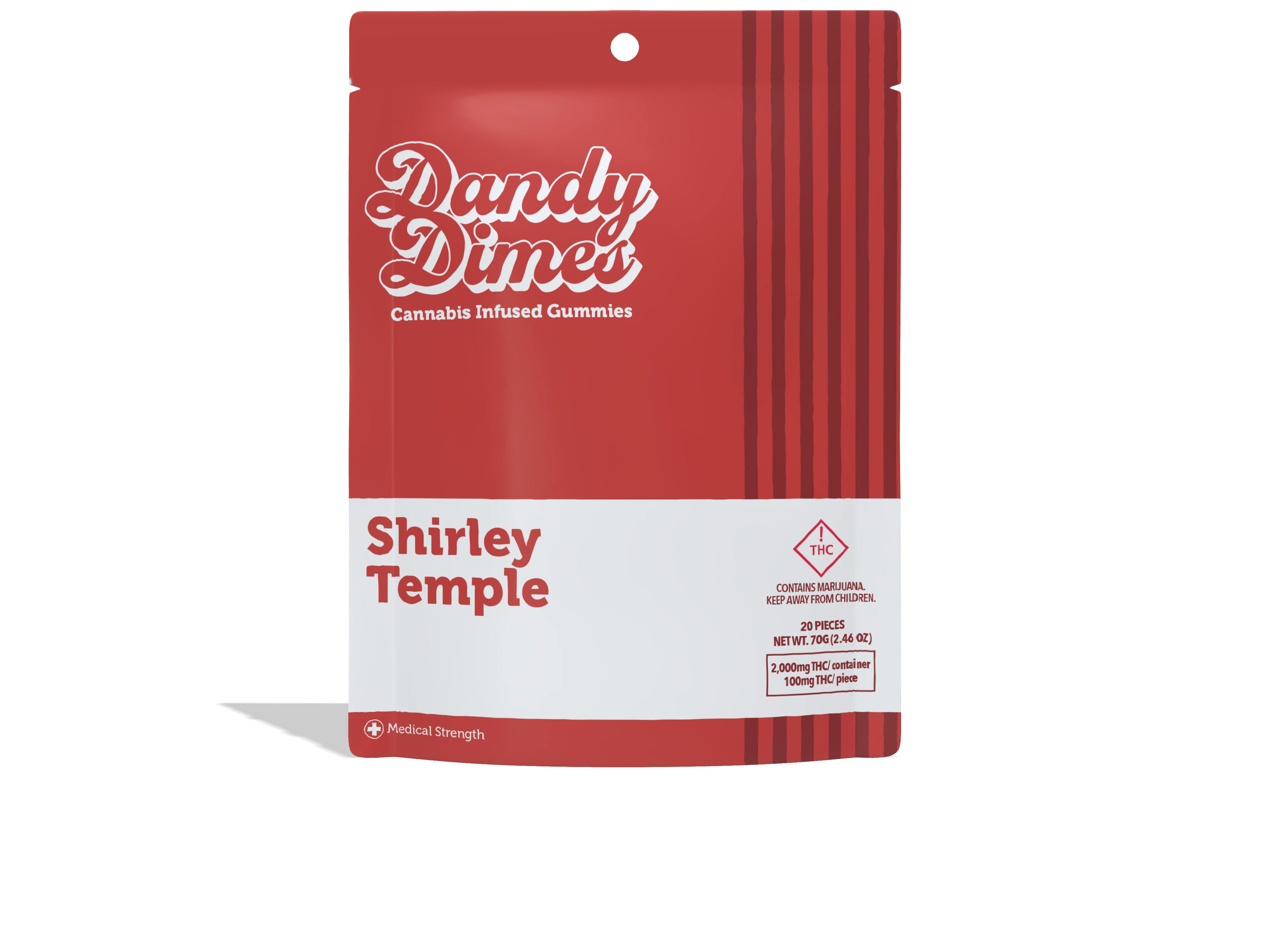 Dandy Dimes Shirley Temple 2000mg