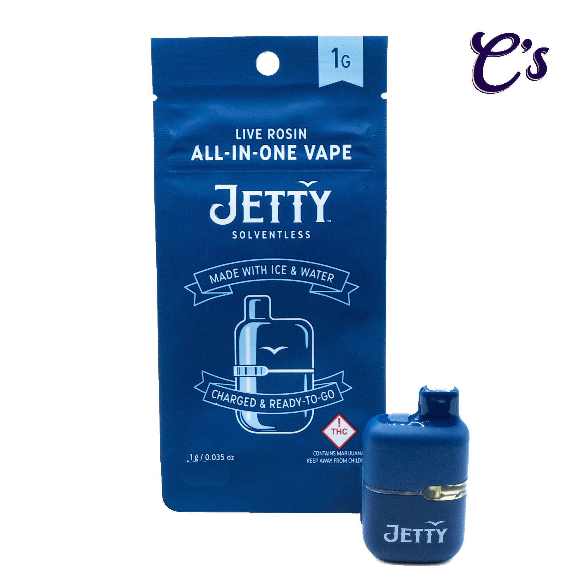 Jetty Live Rosin AIO Blackberry Cream Cake (I) 1g