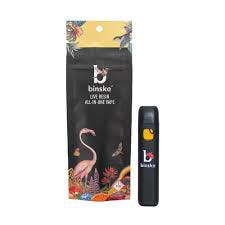 Binske | 1G Live Resin AIO: Strawnana