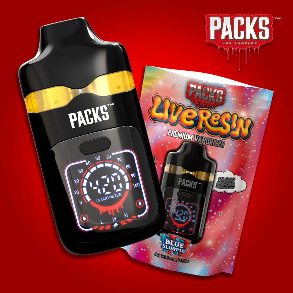 Packwoods | 2G Live Resin AIO: Bluecifer Berry Kush (I)