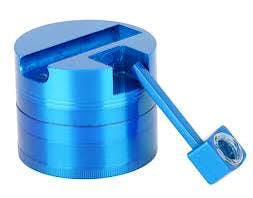 Aluminum Grinder w/ Embedded Pipe