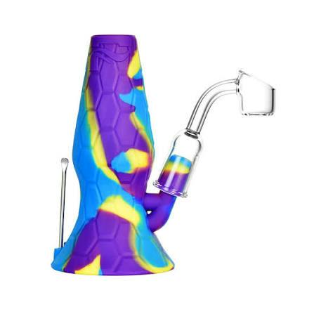 Pulsar | RIP Series Mini Lava Flow Silicone Dab Rig 4.5"