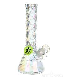 SeshGear Positive Twist Beaker Glass Water Pipe 16.25" | 14mm F
