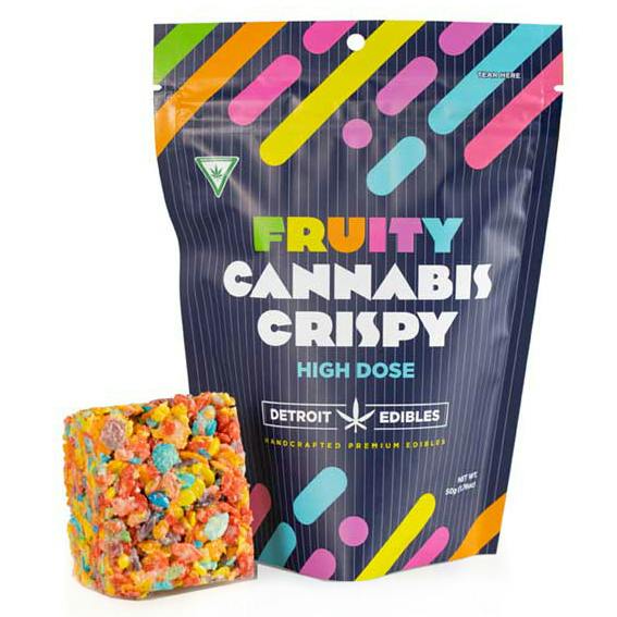 Detroit Edibles Fruity Crispy 200mg Rec