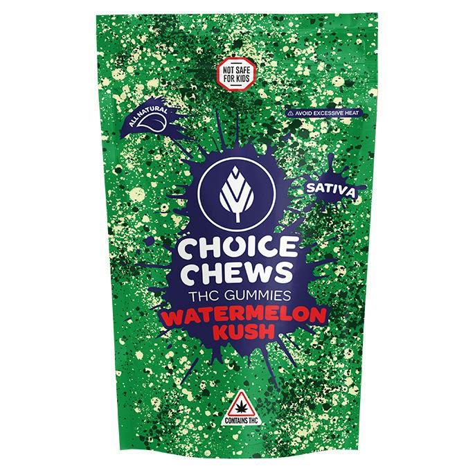Choice Watermelon Kush Sativa Soft Chews 200mg Rec