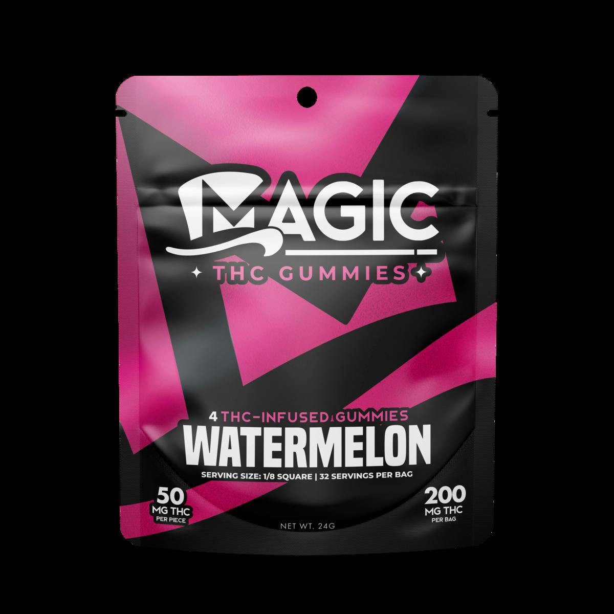 Magic Watermelon Chews 200mg Rec